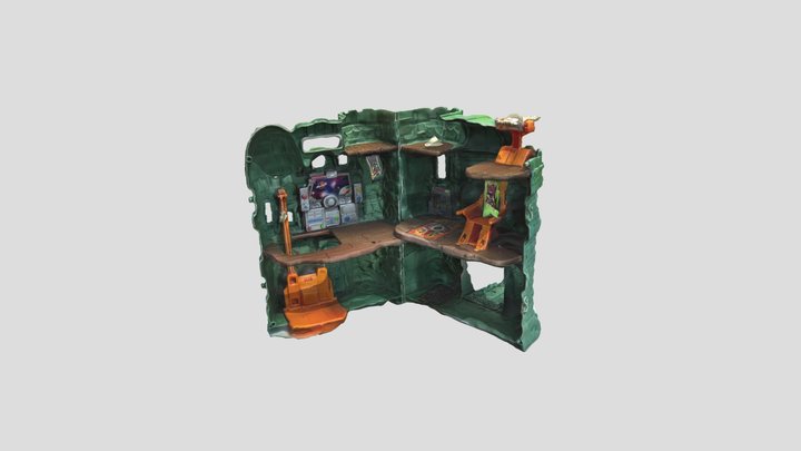 Castle Greyskull Aero 3D Model