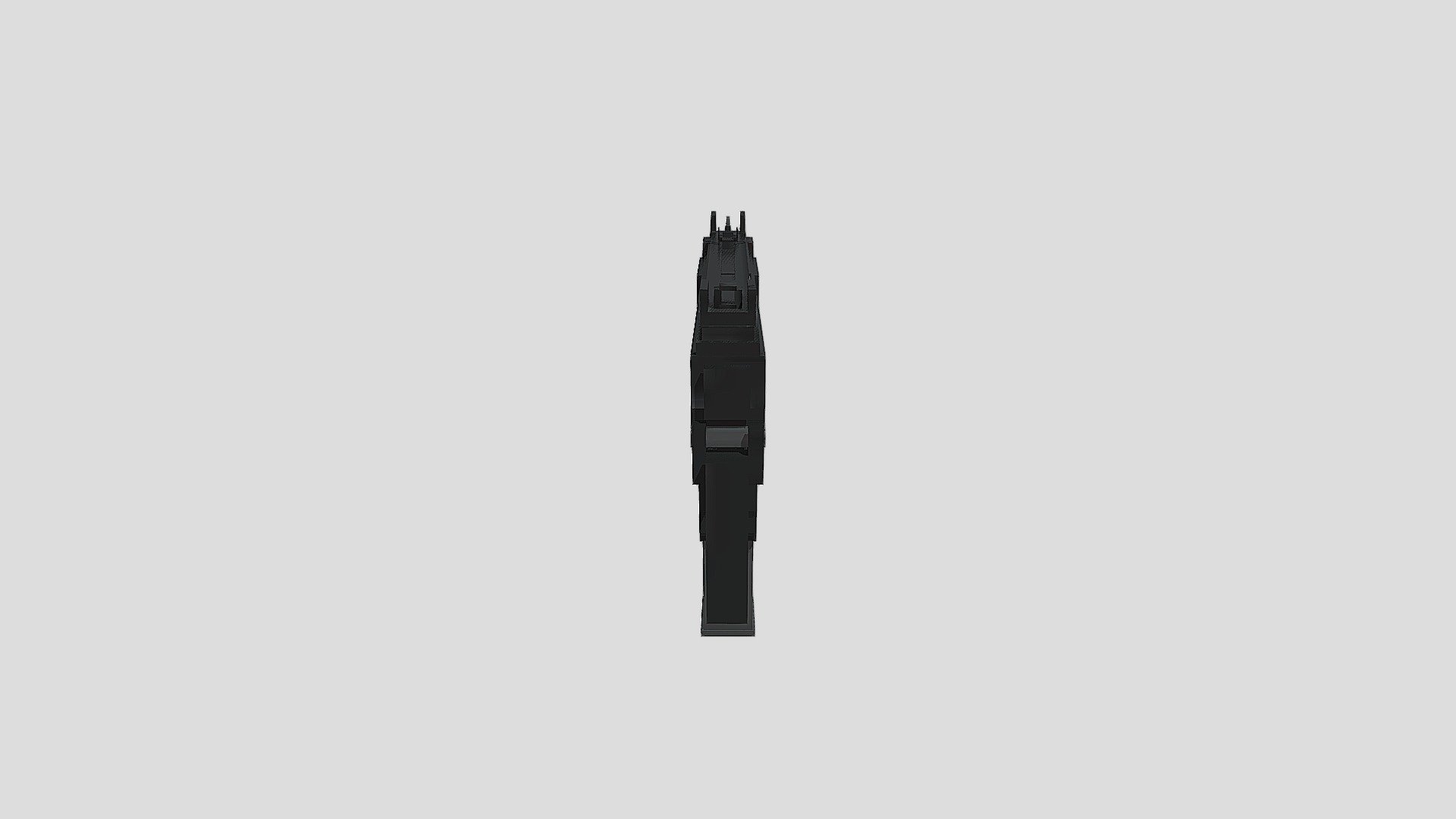 LowPoly UZI IMI — Sketchfab embed 3D viewer