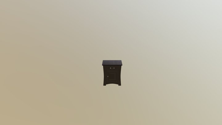 Old-Tyme-Nightstand 3D Model