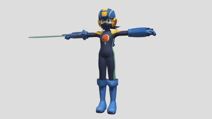 Rockman.EXE/Saito Hikari 3D Model