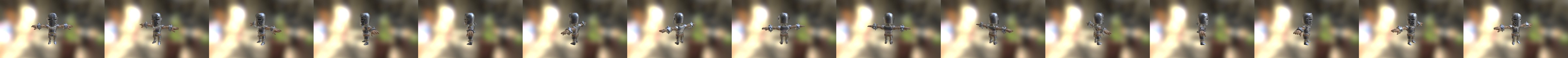 Little Knight Brom Characters Unity Asset Store