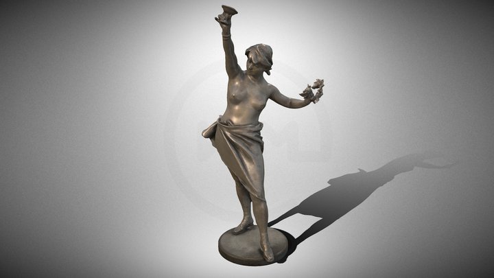 Bacchante – Gratis 3D-model STL