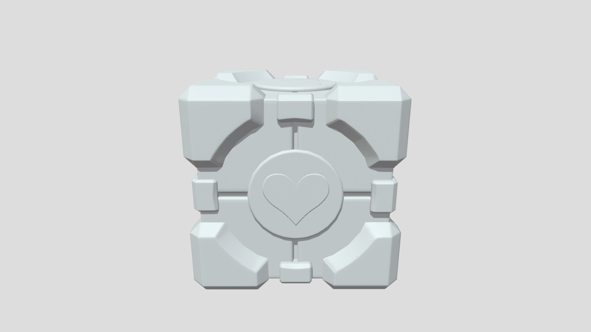 Companion Cube. Baking homework