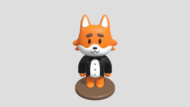 Foxy 3D Model