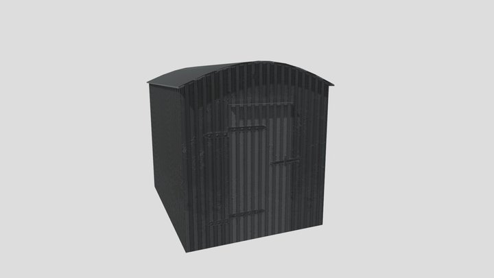 GWR Lamp Hut Black 3D Model