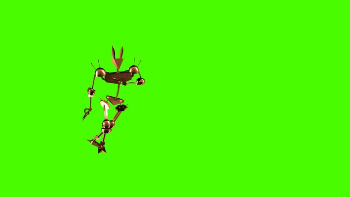 Hip Hop Dancing 3D Model