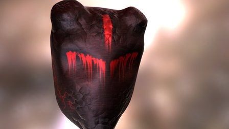Red Spirit's Mask 3D Model