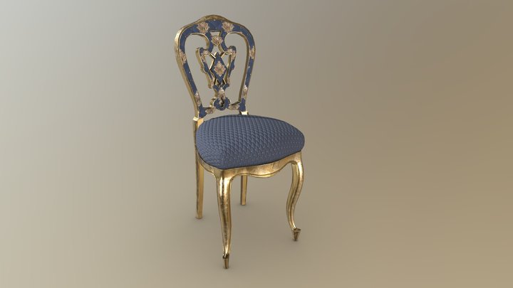 Chair v1 (Game ready) 3D Model