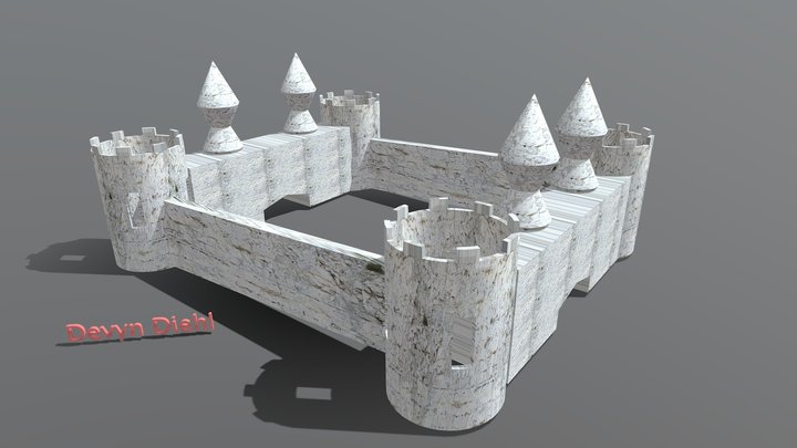 Castle2 3D Model