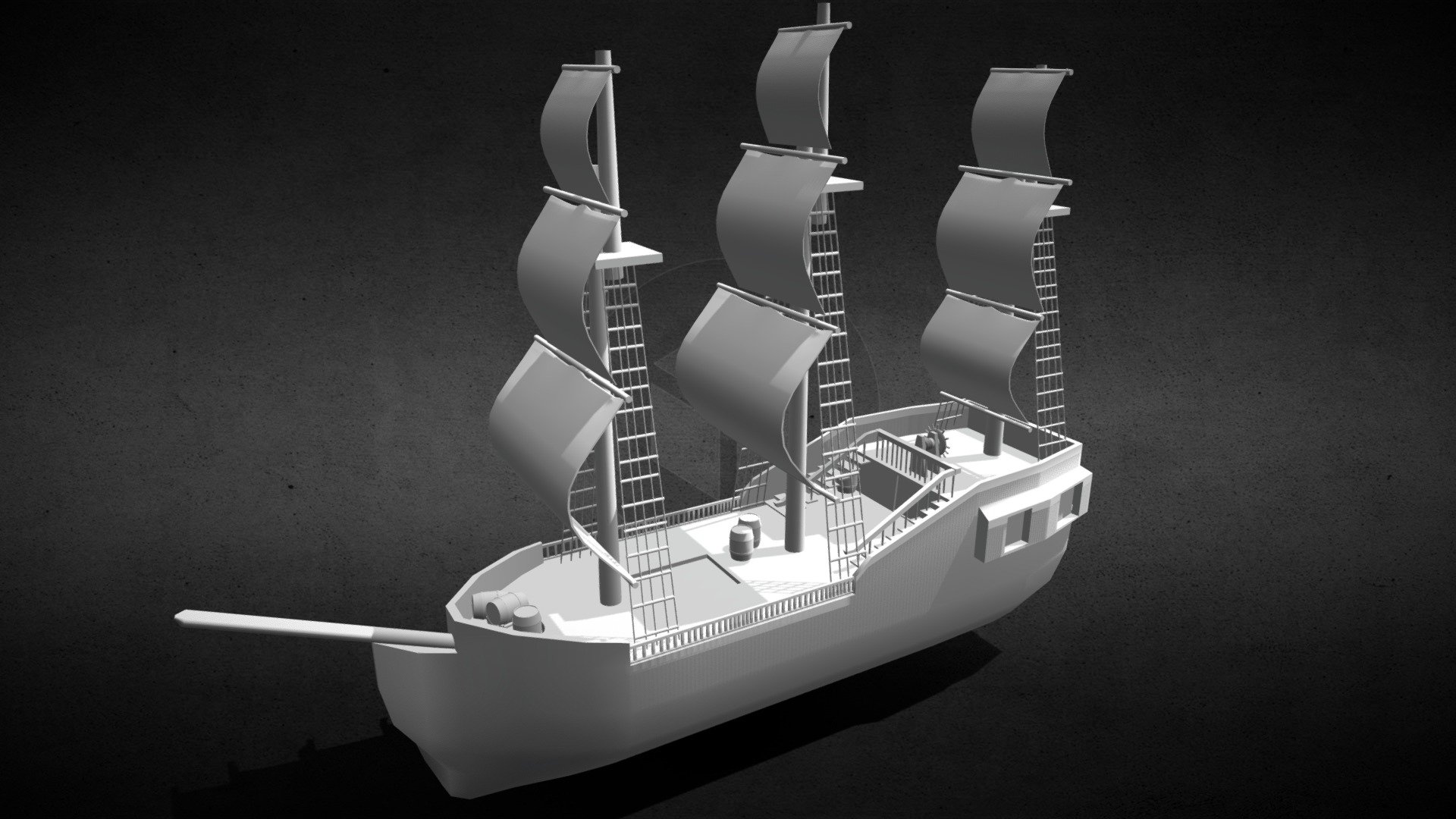 Navio Pirata wip - pirate ship - 3D model by Robson Schumacher (@Robson ...