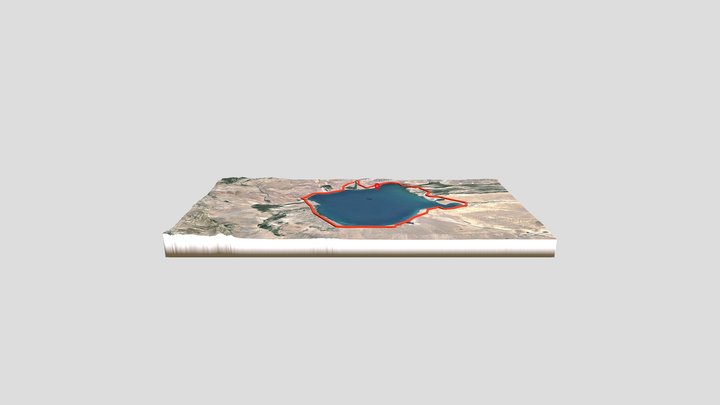 Увс нуурын хэсэг 3D Model