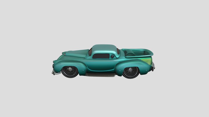 Streamlined Pickup – Modello 3D gratuito STL