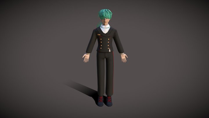 Yuzuku Colour Render (3DAC CA2) 3D Model