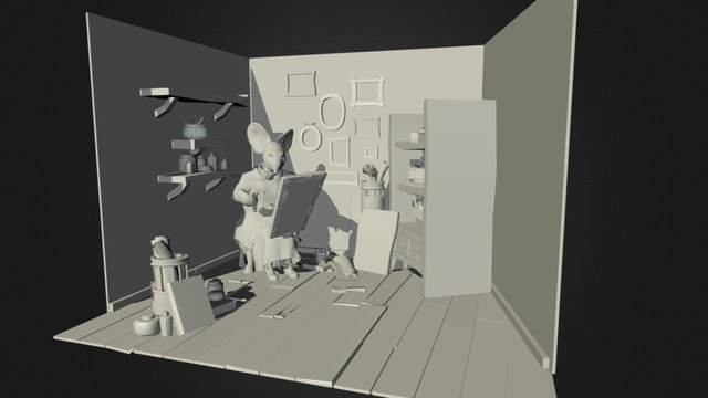Dora 3D Model
