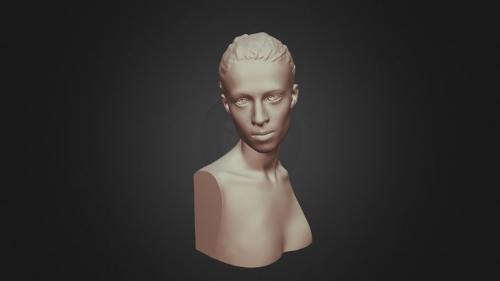 Buste Valentine 3D Model