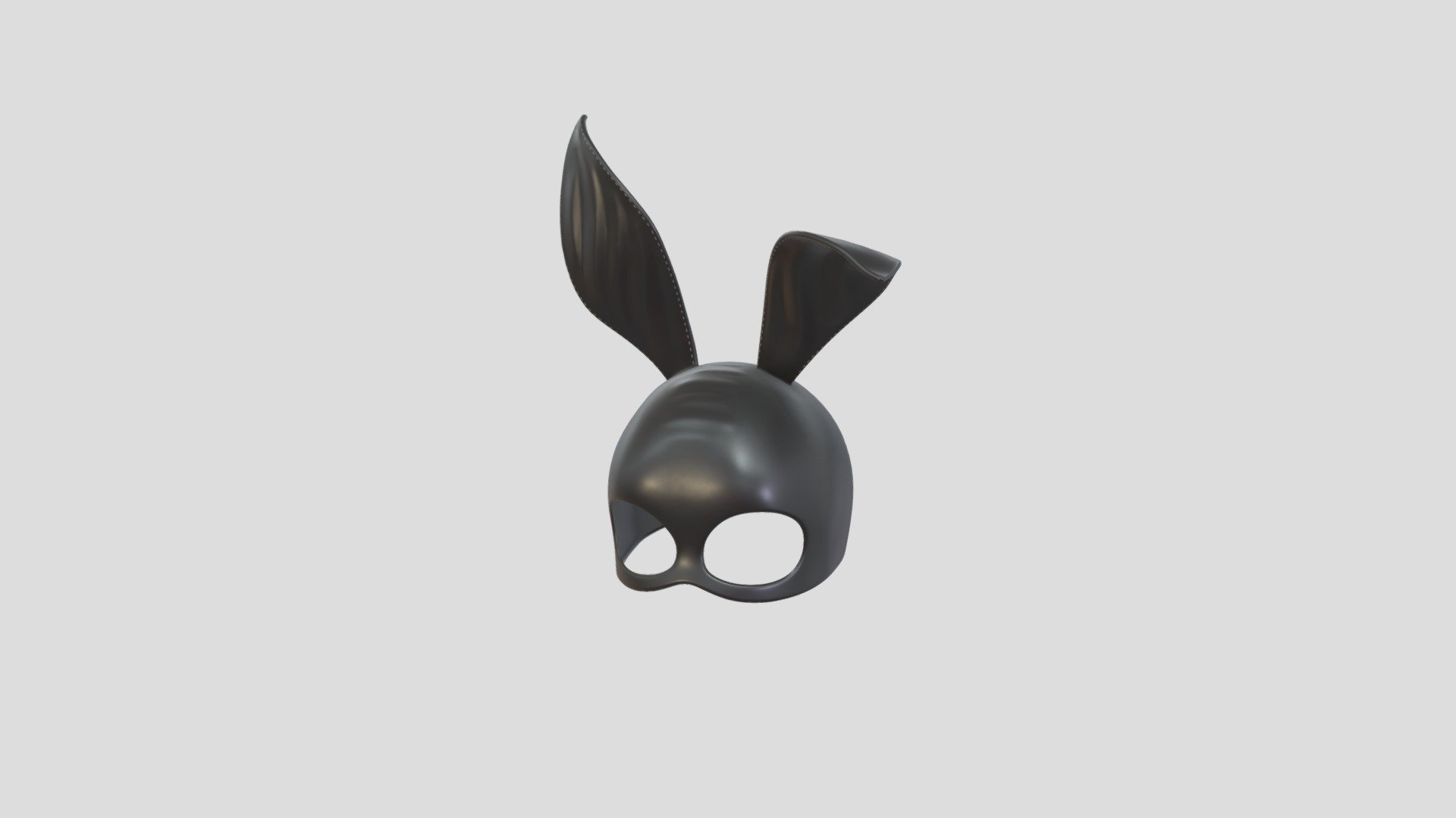 Mask001 Latex Bunny Mask Buy Royalty Free 3D model by Babara