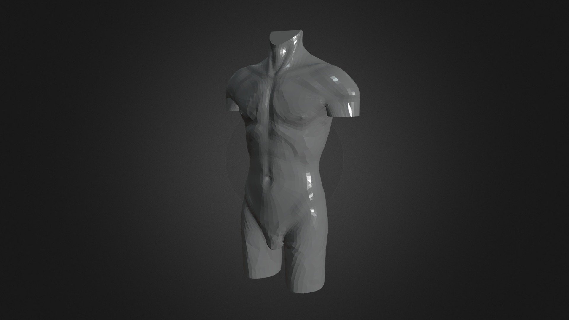 Male mannequins 3d printing model