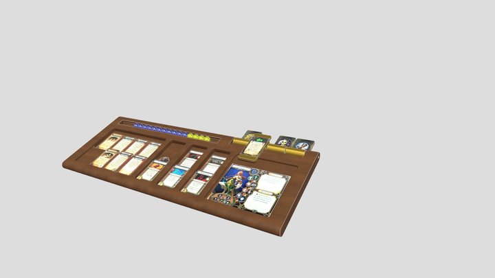 Heroboard Descent 2 Claen 3D Model