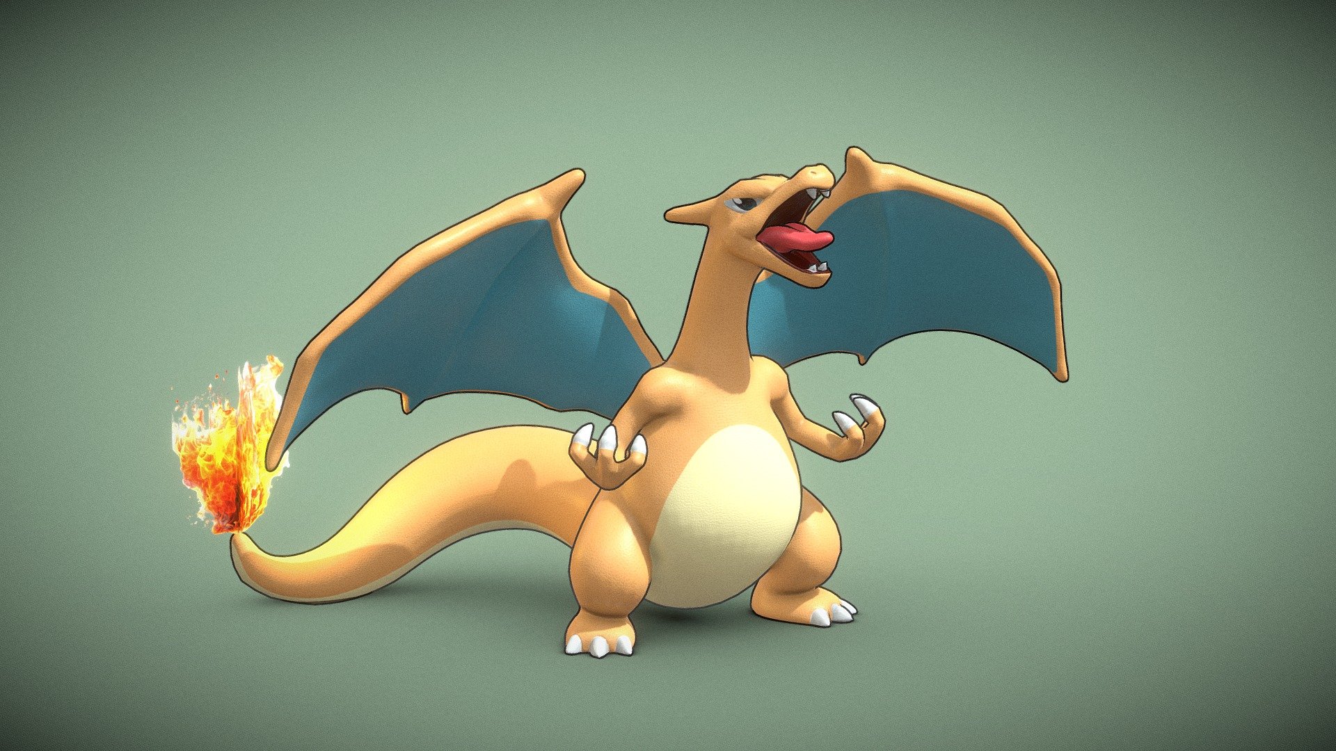 Charizard Pokemon - Buy Royalty Free 3D model by Clitus (@tudfam6 ...