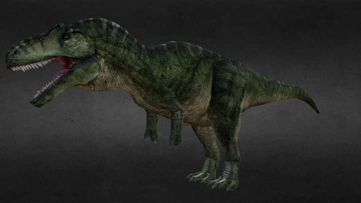 Acrocanthosaurus 3D models - Sketchfab