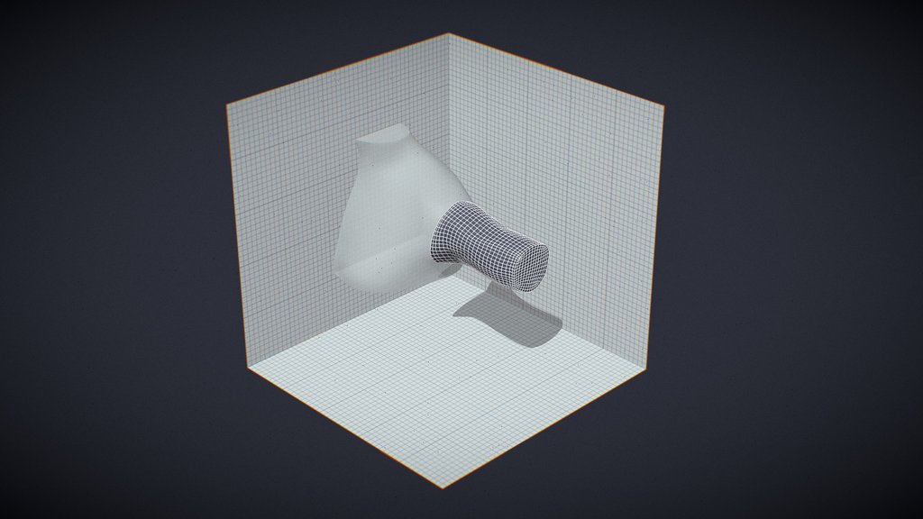 Shape #7 for testing materials (hand 3)
