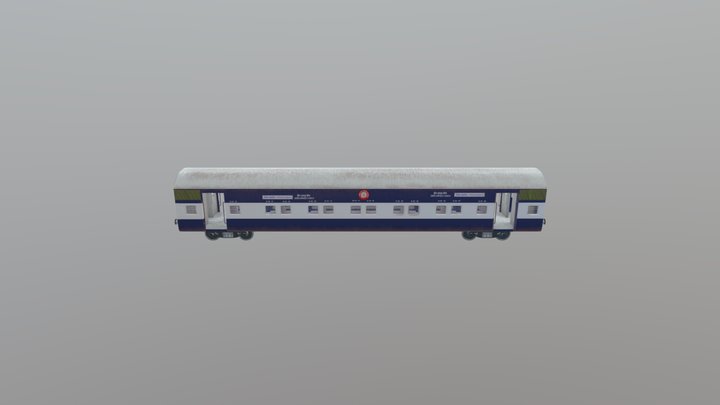 Indian_Railway_Bogie 3D Model