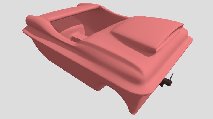 Amphibious Vehicle 3D Model