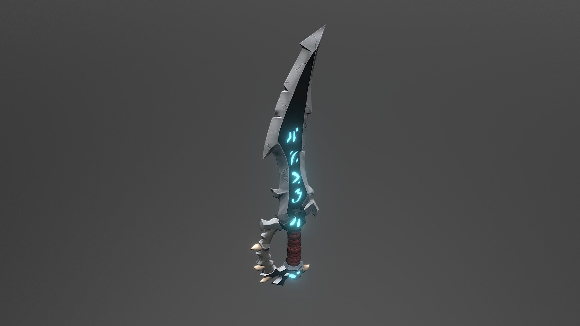 Hand Painted Fantasy Sword - 3D model by Rex109 [a70c1a2] - Sketchfab