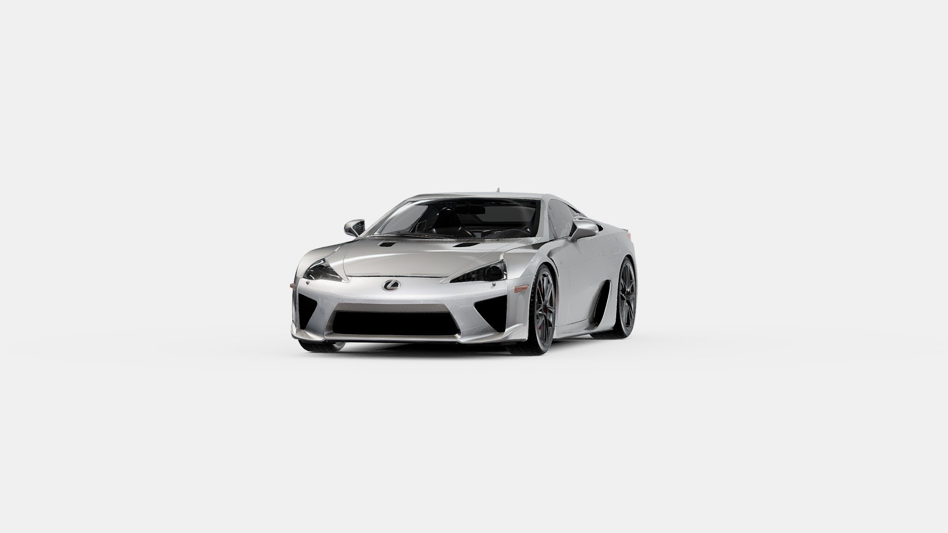 Lexus LFA 2011 — Sketchfab embed 3D viewer