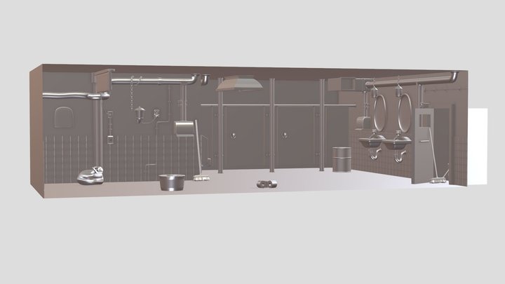 Bathroom 3D Model