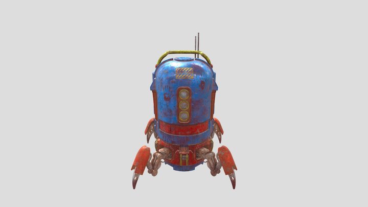 Spiderbot Media110 3D Model