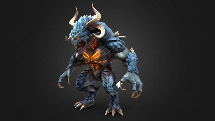 Beast Monster 3D Model