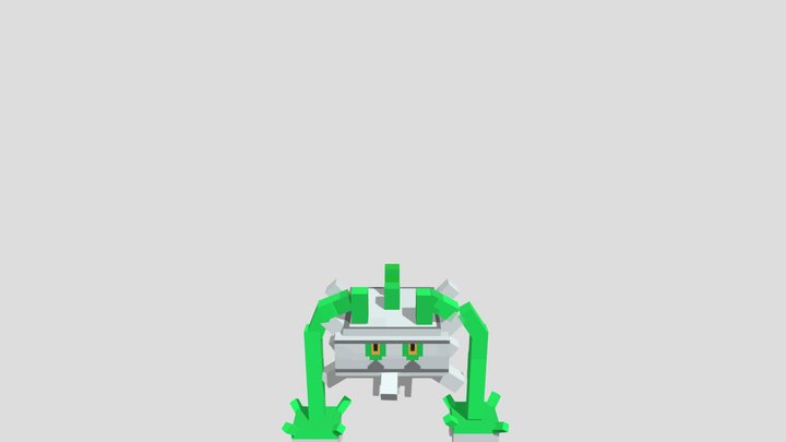 Ferrothorn-Cobblemon 3D Model