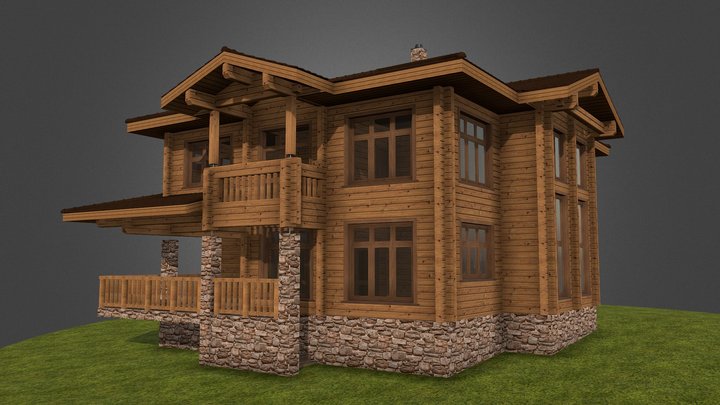 Проект жилого дома 3D Model
