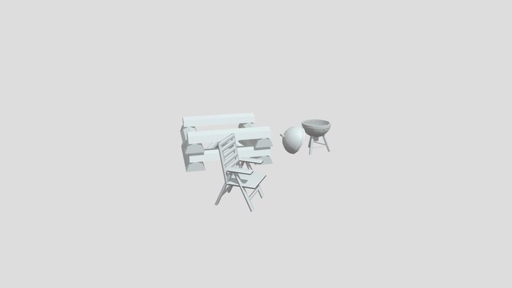 3 Simple Props 3D Model