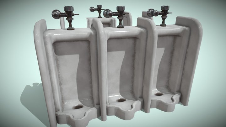 Urinal Kit 3D Model