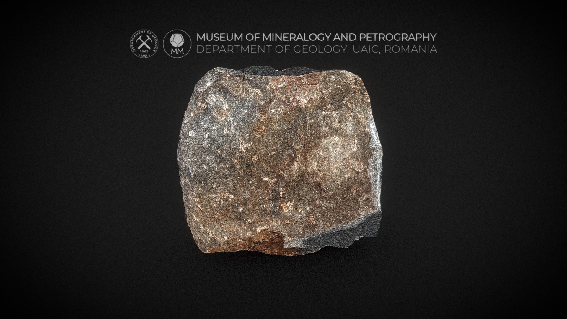 Diabase (Igneous rock) - 3D model by Museum of Mineralogy and ...