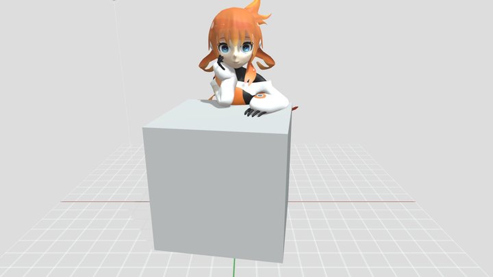 blender-chan 3D Model