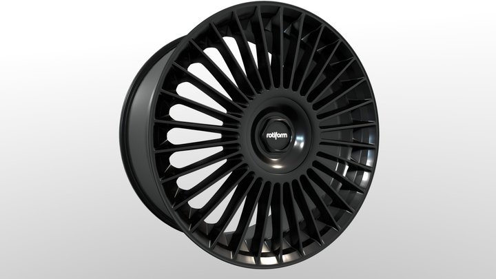 Rotiform GRZ RC202 Rim 3D Model