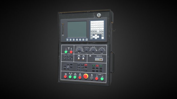 CNC Control board 3D Model