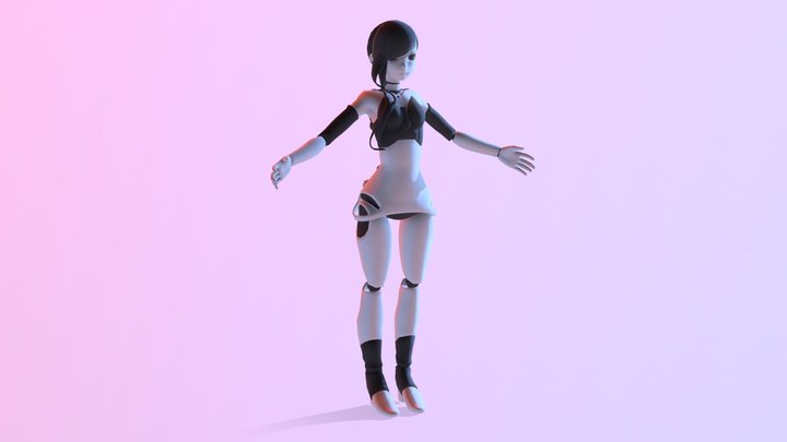 Project Core - Game Character 3D Model