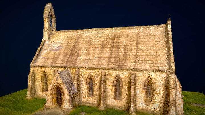Farnley All Saints Church,Yorkshire (Exterior) 3D Model