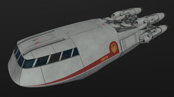 BSG | Shuttle Mk. II 3D Model