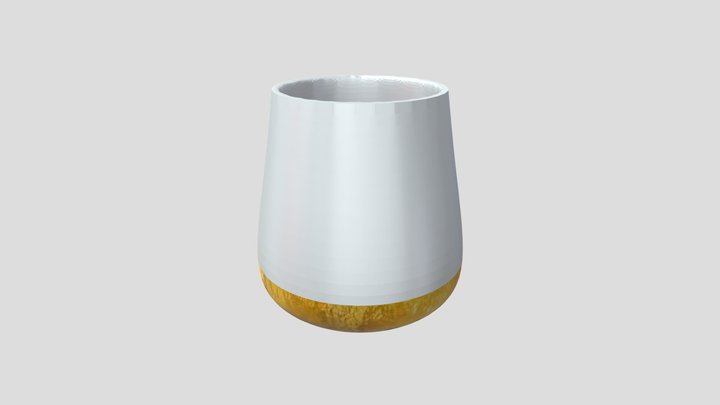 Golden Cup 3D Model