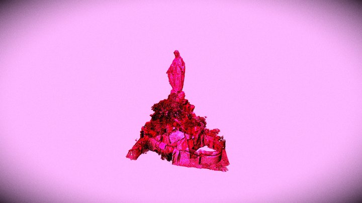 La virgen pink ᕙ(⇀‸↼‶)ᕗ x.x 3D Model