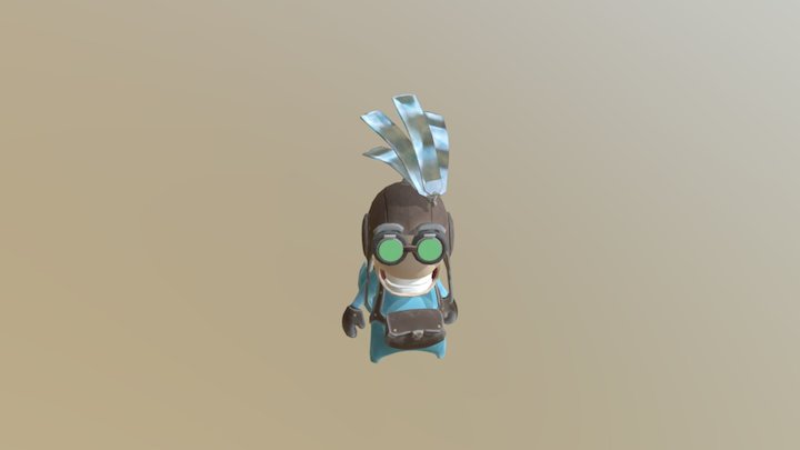 SCC : Rider Winpose 3D Model