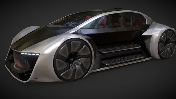 CAR 5 SCIFI (3Dpro) 3D Model