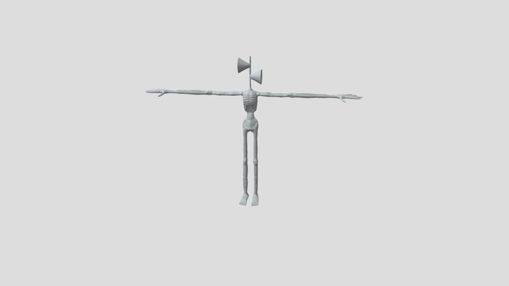 Siren_head 3D Model
