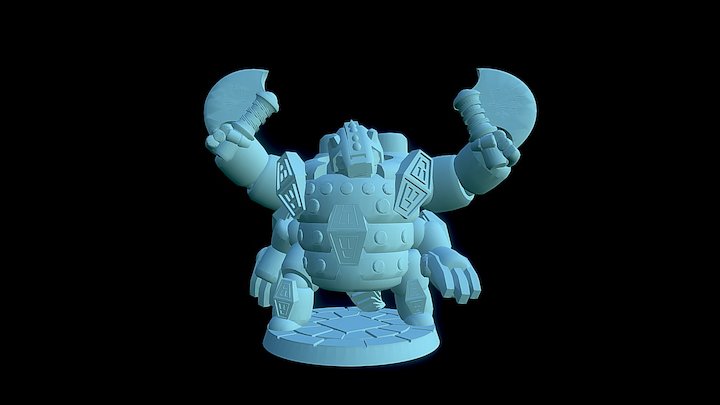 The Badger King 3D Model