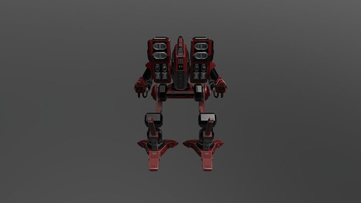 Maddog Mech 3D Model